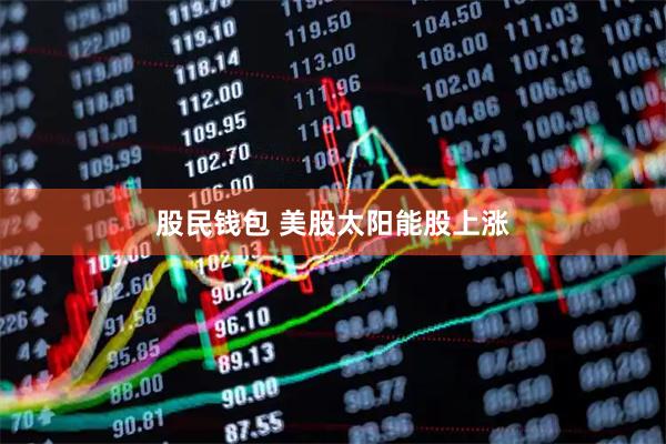 股民钱包 美股太阳能股上涨