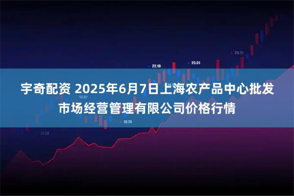 宇奇配资 2025年6月7日上海农产品中心批发市场经营管理有限公司价格行情